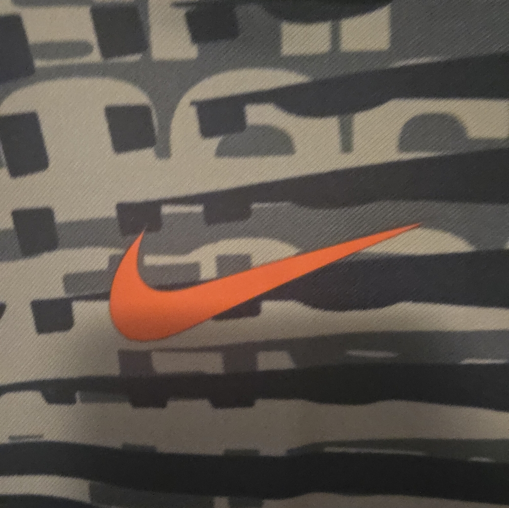 Nike Navy and White Dri-fit Striped Hoodie - Picture 3 of 5